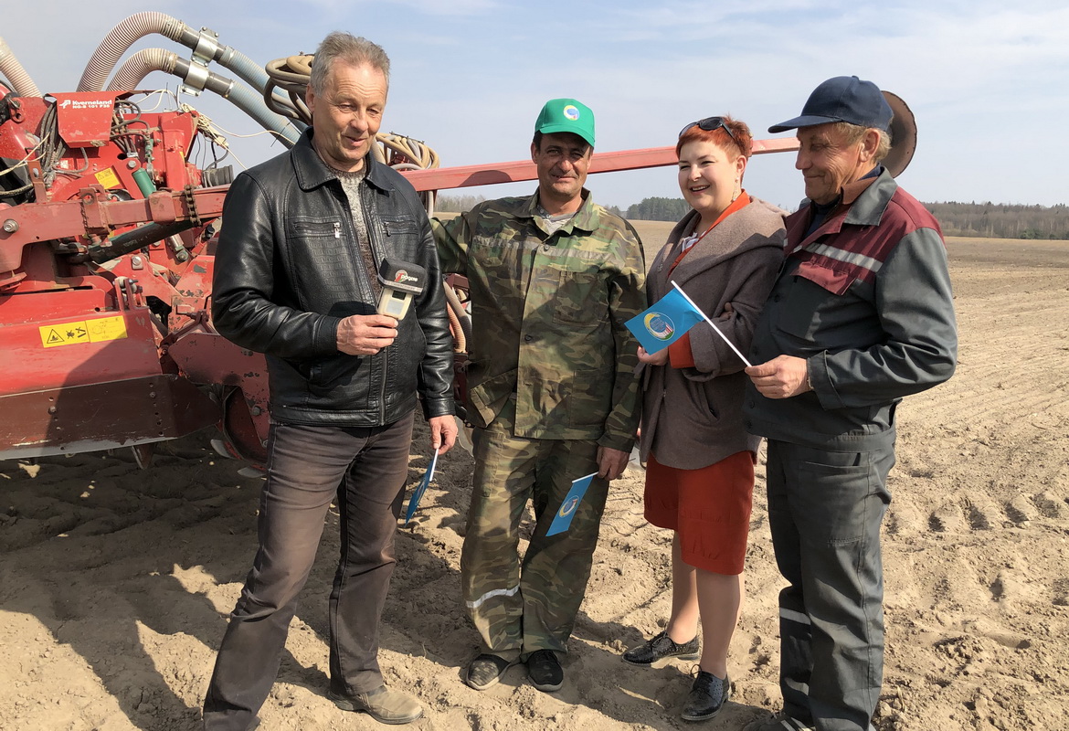 На фінішы пасяўной гаспадаркі Ляхавіцкага раёна – «Свая зямля», 27.04.2020