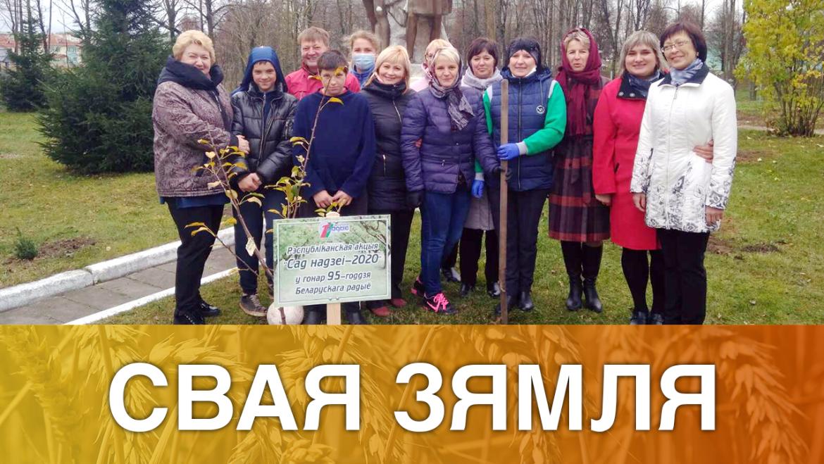 ЗАКЛАДЗЕНЫ НОВЫЯ «САДЫ НАДЗЕІ»! – «СВАЯ ЗЯМЛЯ», 7.11.2020 (відэаанонс+аўдыё)
