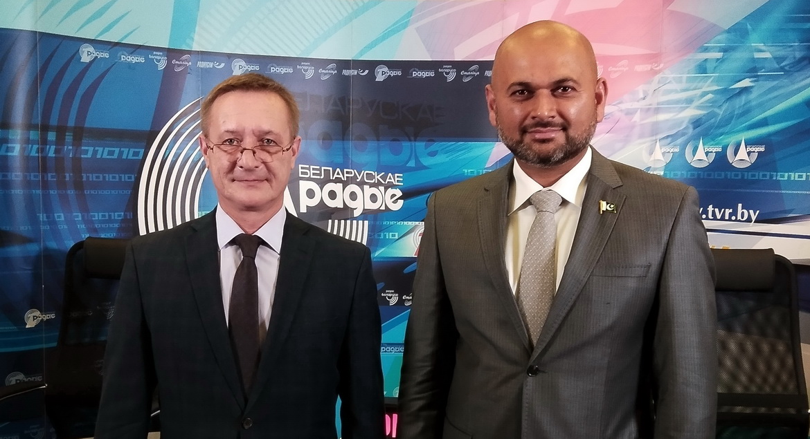 Перспективы развития сотрудничества Беларуси и Пакистана обсудили с гостями программы «Актуальный микрофон»