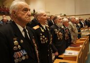 Сёння ў Беларускім грамадскім аб'яднанні ветэранаў – унікальныя сведкі падзей Вялікай Айчыннай вайны (аўдыё)