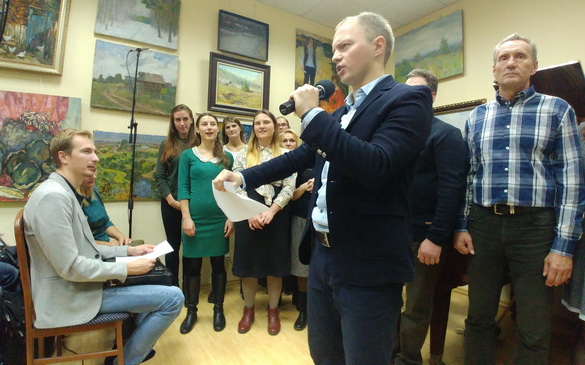 Мінскі госпел-хор у «Творчым вечары» з Віктарам Кісцянём (аўдыё)