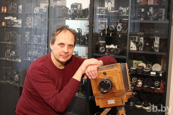 Жыхар Наваполацка сабраў калекцыю з 700 фотаапаратаў і камер (аудыё) Жыхар Наваполацка сабраў калекцыю з 700 фотаапаратаў і камер (аудыё)