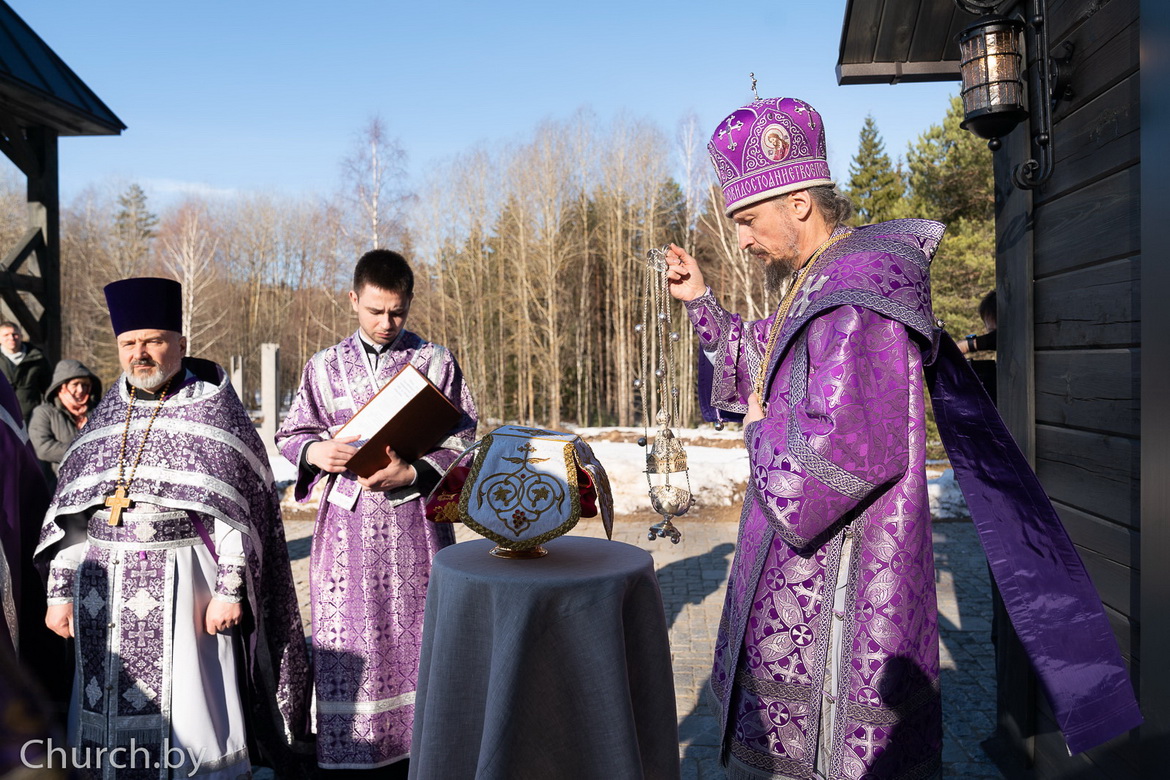 Анонс: Освящение храма в мемориальном комплексе «Хатынь» – «Духовное слово», 26.03.2023