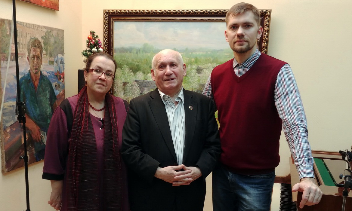 Эдуарда Сямёнавіч Ханка з юбілеем віншуе праграма «Творчы вечар» з Віктарам Кісцянём (відэа+аўдыё)